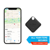  Fixed - Okos Nyomkövető (FIXTAG-BK) - Kulcsokhoz, Kompatibilis az Apple Find My szolgáltatással, Bluetooth 5.0, IP66 - Fekete - 2. kép