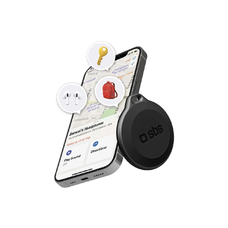 SBS Track My Circle vízálló IP65 lokátor Apple Find My kompatibilis - Fekete