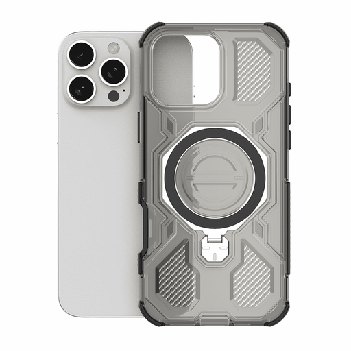 Techsuit - Carbon Shield PRO - Honor 400 Lite - Füstfekete. tok