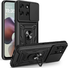 Motorola Moto G56 - Techsuit CamShield Sorozat - Fekete. tok