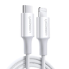 Ugreen US171 Lightning - USB-C MFi PD kábel 20W 3A 480Mb/s 0.5m - fehér - 2. kép
