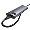 Baseus - SSD ház FlyJoy sorozat (B00760600811-02) - Type-C, 10Gbps, 1G olvasás/írás, M.2NVME/SATA kompatibilis - Űrszürke - 0. kép