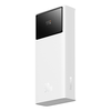 Baseus - Power Bank Csillag Őrző (P10022904213-00) - 2x USB, Type-C, Micro-USB, 30W, 20000mAh, Type-C kábel, 3A, 30 cm - Fehér - 0. kép