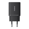 Baseus - Fali töltő (P10111403113-00) - USB, Type-C, Gyors töltés 20W - Fekete klaszter - 0. kép