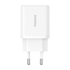 Baseus - Fali töltő (P10111403213-00) - USB, Type-C, Gyors töltés 20W - Hold Fehér - 0. kép