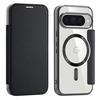 Google Pixel 10 / 10 Pro - Techsuit SmartMag Könyvtok - Fekete tok - 0. kép