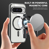Google Pixel 10 / 10 Pro - Techsuit SmartMag Könyvtok - Fekete tok - 4. kép