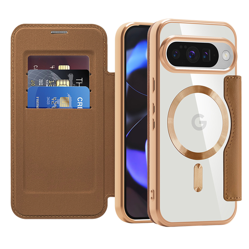 SmartMag könyv tok - Google Pixel 10 / 10 Pro - Barna - Techsuit. SmartMag könyv tok - Google Pixel 10 / 10 Pro - Barna - Techsuit.