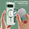 Google Pixel 10 / 10 Pro - SmartMag Tok - Techsuit - Zöld tok - 4. kép