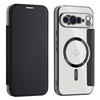 Google Pixel 10 Pro XL - Techsuit - SmartMag könyv tok - Fekete - 1. kép
