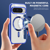 Google Pixel 10 Pro XL - Techsuit SmartMag Könyv Tok - Kék tok - 4. kép