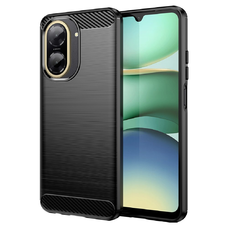Xiaomi Redmi A5 4G (Regionális) - Techsuit - Karbonszálas szilikon tok - Fekete.
