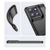 Motorola Moto G86 - Techsuit - Carbon Silicone - Fekete tok - 1. kép
