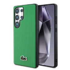  Samsung Galaxy S25 Ultra Zöld Lacoste Iconic Petit Pique Hímzett Logós MagSafe tok