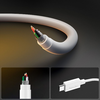 Spigen Eb6020cc Essential Type-C Kábel 60W 200cm Fehér - 4. kép