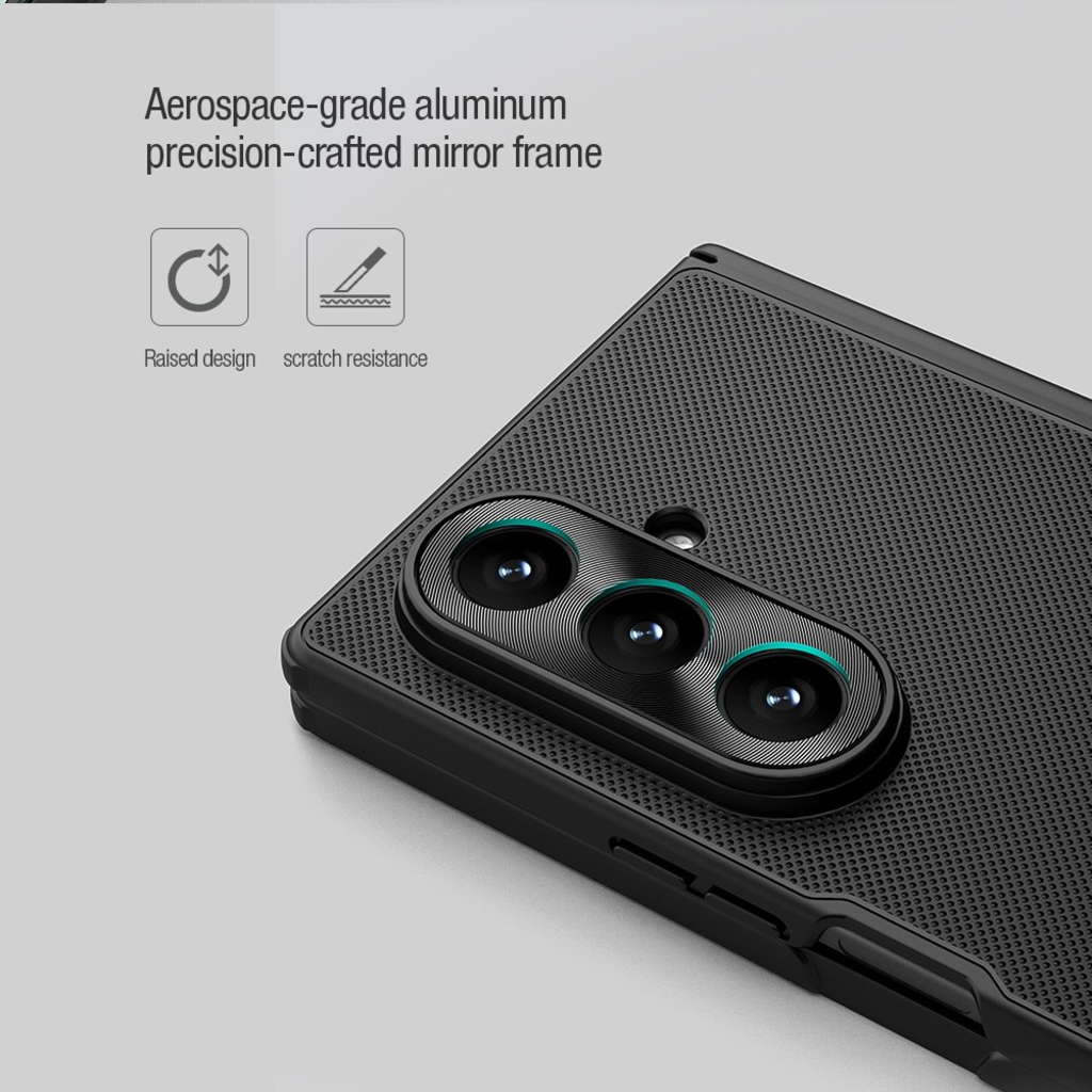  Samsung Galaxy Z Fold 7 fekete Nillkin Super Frosted FOLD hátlap tok - 9