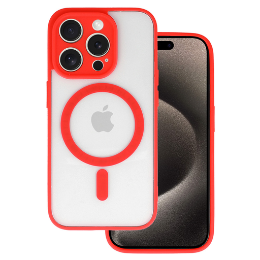 Akril Színű Magsafe iPhone 17 Pro Max tok piros tok Akril Színű Magsafe iPhone 17 Pro Max tok piros tok