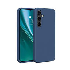 Etteri Szilikon Mag tok Samsung Galaxy S25 Edge sötétkék