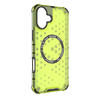 iPhone 16 - Techsuit HoneyComb Shield MagSafe tok - Lime Zöld - 1. kép