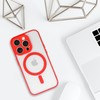 Akril színű Magsafe tok iPhone 17 Air-hez piros tok - 2. kép