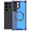 Samsung Galaxy S24 Ultra Techsuit - HoneyComb Shield MagSafe - Kék tok - 0. kép