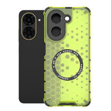 MagSafe HoneyComb Shield tok - Techsuit - Xiaomi Redmi A5 4G (Regionális) - Lime Zöld