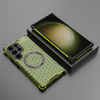  Samsung Galaxy S25 Ultra Lime Zöld MagSafe Techsuit HoneyComb Shield tok - 2. kép