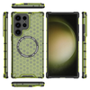  Samsung Galaxy S25 Ultra Lime Zöld MagSafe Techsuit HoneyComb Shield tok - 3. kép