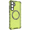 Samsung Galaxy A26 5G - Techsuit - HoneyComb Shield MagSafe tok - Lime Zöld - 1. kép