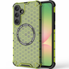  Samsung Galaxy A56 5G Lime zöld Techsuit HoneyComb Shield MagSafe tok - 4. kép