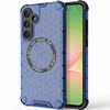  Samsung Galaxy A56 5G Kék HoneyComb Shield MagSafe Techsuit tok - 0. kép