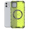 iPhone 11 MagSafe Techsuit - HoneyComb Shield - Lime Zöld. tok - 1. kép
