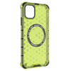 iPhone 11 MagSafe Techsuit - HoneyComb Shield - Lime Zöld. tok - 3. kép