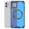 iPhone 11-hez való Techsuit - HoneyComb Shield MagSafe tok - Kék - 0. kép