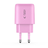 Tech-protect Nca20 2-port Hálózati Töltő Pd 20w / Qc3.0 Baba Rózsaszín - 1. kép