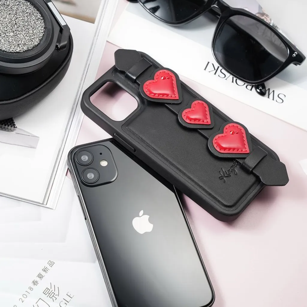 iPhone 12 mini Kingxbar Sweet Series Swarovski kristállyal dekorált tok zöld - 13