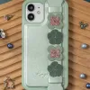 iPhone 12 mini Kingxbar Sweet Series Swarovski kristállyal dekorált tok kék - 2. kép