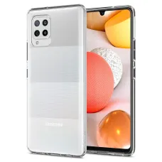 Samsung A42 5G Crystal Clear tok Spigen Liquid Crystal