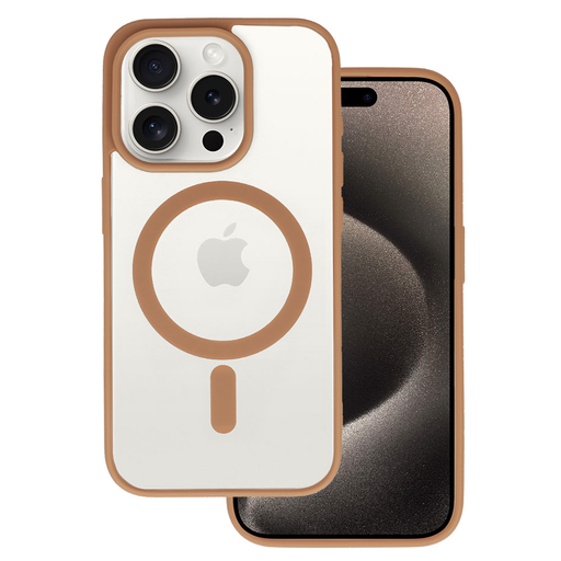 Akril Szín Magsafe tok iPhone 17 Air sivatagi titán tok