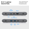Spigen Ld204h Laptop Állvány Hub Űrszürke - 2. kép