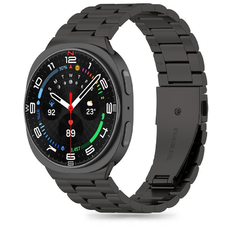 Tech-protect Stainless Samsung Galaxy Watch 8 / Classic (40 / 44 / 46 mm) Fekete óraszíj