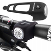 Rockbros CB1709BK elektronikus bicikli csengő - fekete - 0. kép