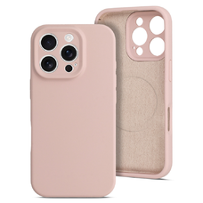 MagColor Pure tok iPhone 16e púder rózsaszín tok