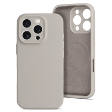 MagColor Pure fliptok iPhone 15 Pro latte tok