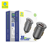 Blueo - Autós töltő - USB-A, Type-C, 35W - Szürke - 0. kép