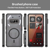  Techsuit - HaloFrost II MagSafe tok - Nothing Phone (3a) - Fekete. - 2. kép