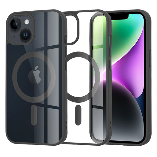 iPhone 14 - MagSafe Pro Techsuit - Fekete tok iPhone 14 - MagSafe Pro Techsuit - Fekete tok