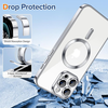 iPhone 12 Pro Max - Techsuit - Luxury Crystal MagSafe - Ezüst tok - 1. kép