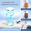 iPhone 13 - Techsuit - Luxus Kristály MagSafe - Ezüst tok - 3. kép