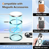 Luxus Crystal MagSafe tok - iPhone 13 - Fekete (Techsuit) - 3. kép